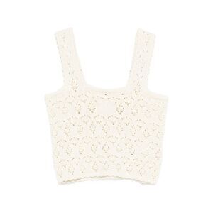 Celine Women Pointelle Cotton Top